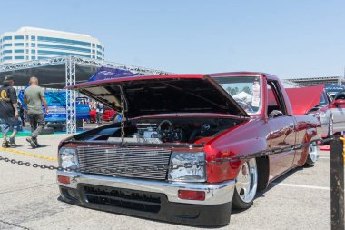 Özel kamyon Dub göstermek tur sırasında ekranda