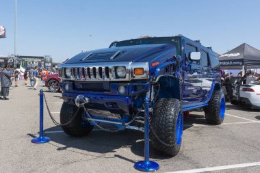 Çekici kamyon Dub göstermek tur sırasında ekranda