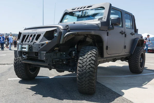 Jeep Wrangler in mostra durante il DUB Show Tour — Foto Stock