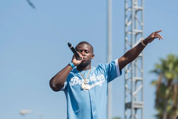 O.T. Genasis, American rapper artist during DUB Show Tour — Stock Photo, Image