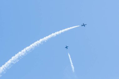 Vatansever L-39 Jet Miramar hava Fuarı'nda performans takım