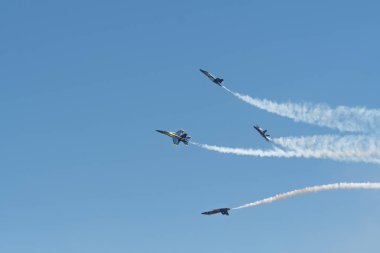 ABD lacivert melekler Miramar hava Fuarı'nda gerçekleştirme