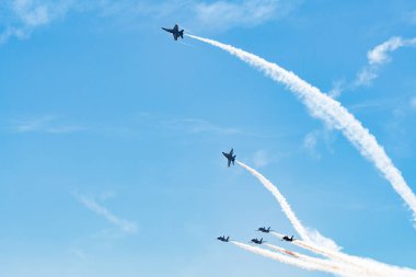 ABD lacivert melekler Miramar hava Fuarı'nda gerçekleştirme