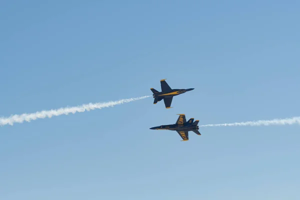 US Navy Blue Angels v Miramar Air Show — Stock fotografie