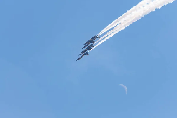 US-Marineblaue Engel treten auf der Luftfahrtschau in Miramar auf — Stockfoto