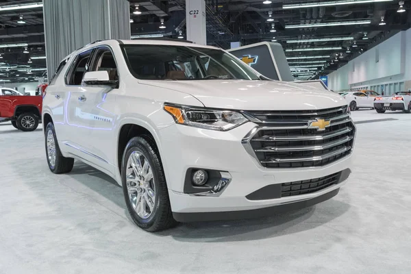 Chevrolet Traverse zur Schau gestellt — Stockfoto