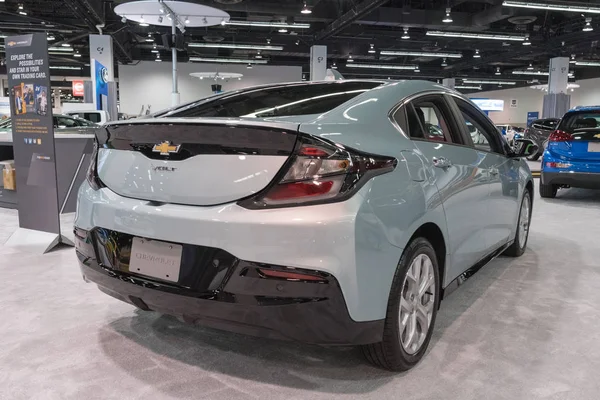 Chevrolet Volt zur Schau gestellt — Stockfoto