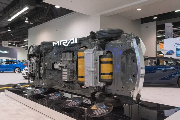 Toyota Mirai şasi ekranda