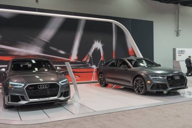 Audi stand ekranda