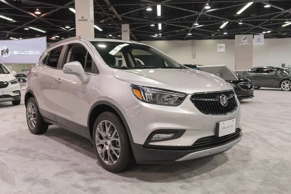 Buick Encore pe ecran — Fotografie, imagine de stoc