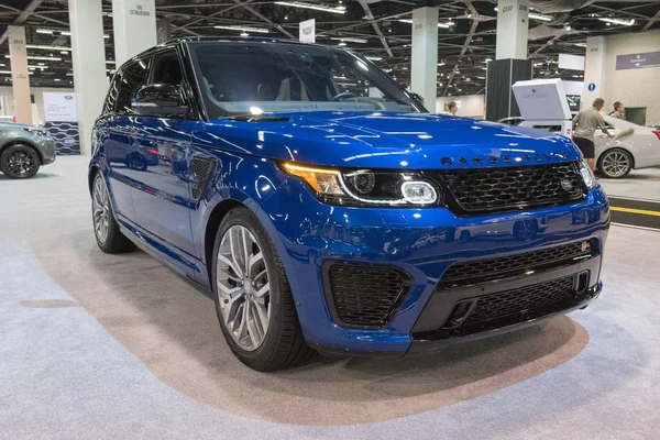 Land Rover Range Rover Sport in mostra — Foto Stock