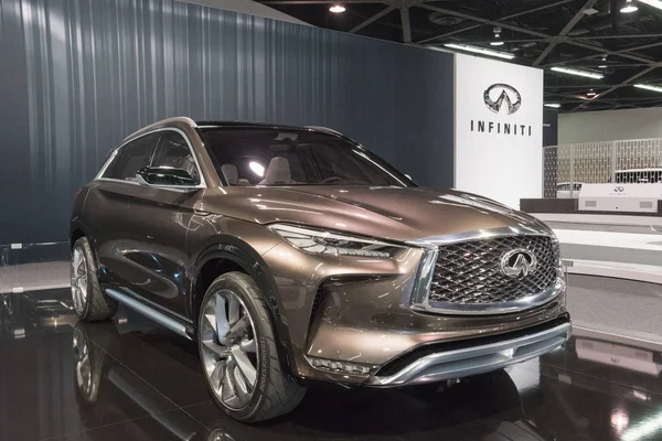 Infiniti Qx50 kavramı Crossover ekranda