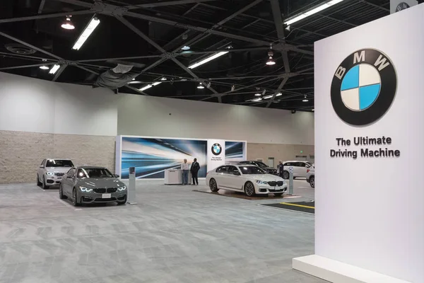 BMW monter på displayen — Stockfoto