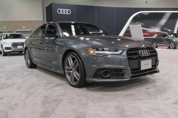 Audi A6 on display — Stock Photo, Image