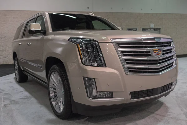 Cadillac Escalade on display — Stock Photo, Image