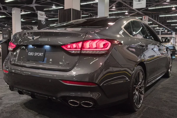 Genesis G80 Sport on display — Stock Photo, Image