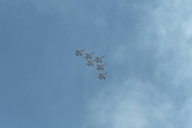 ABD lacivert melekler Huntington Beach hava Sho gerçekleştirme