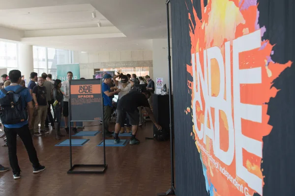 IndieCade - internationell Festival för oberoende spel — Stockfoto