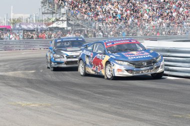 Red Bull Grc sırasında rekabet Ralli-Kros sürücüleri