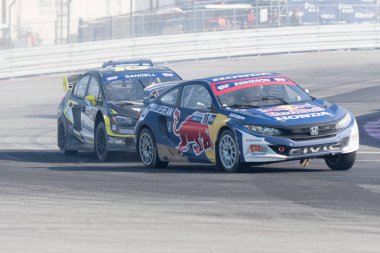 Red Bull Grc sırasında rekabet Ralli-Kros sürücüleri