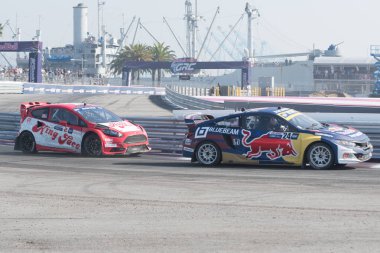 Red Bull Grc sırasında rekabet Ralli-Kros sürücüleri