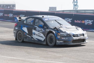 Subaru Wrx STI #55 tarafından tahrik Chris Atkinson 