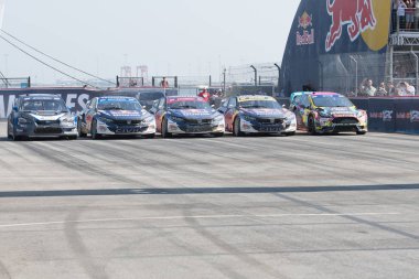 Red Bull Grc sırasında rekabet Ralli-Kros sürücüleri