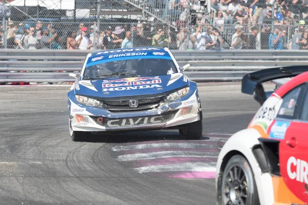 Honda civic angetrieben von # 93 sebastian eriksson — Stockfoto