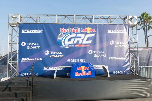 Подиум Red Bull GRC — стоковое фото