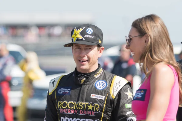 Tanner Foust během Grc Red Bull — Stock fotografie