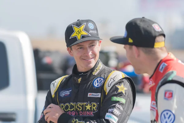 Tanner Foust během Grc Red Bull — Stock fotografie