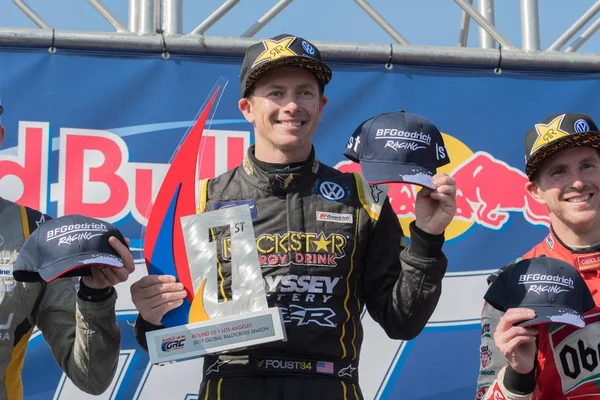 Tanner Foust tijdens de Red Bull-Grc — Stockfoto