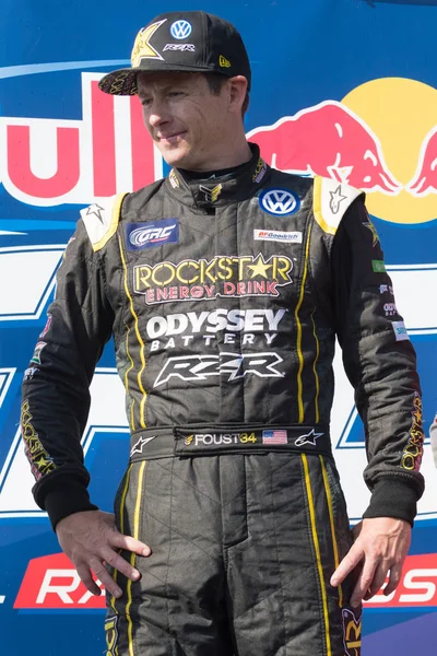 Tanner Foust tijdens de Red Bull-Grc — Stockfoto