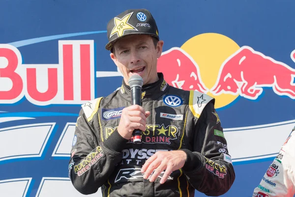 Теннер Foust під час Red Bull Grc — стокове фото