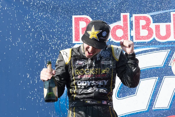 Tanner'ın Foust Red Bull Grc sırasında — Stok fotoğraf