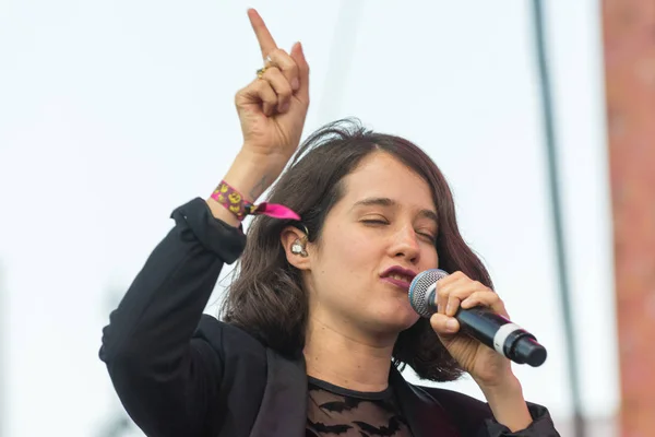 Ximena Sarinana, Mexican singer-songwriter — Stock Photo, Image