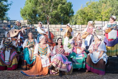 Nottingham sırasında performans müzisyenler 