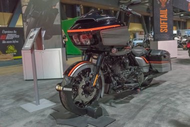 Harley Davidson yol özel ekranda kayma