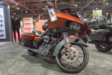 Harley-Davidson yol Glide ekranda