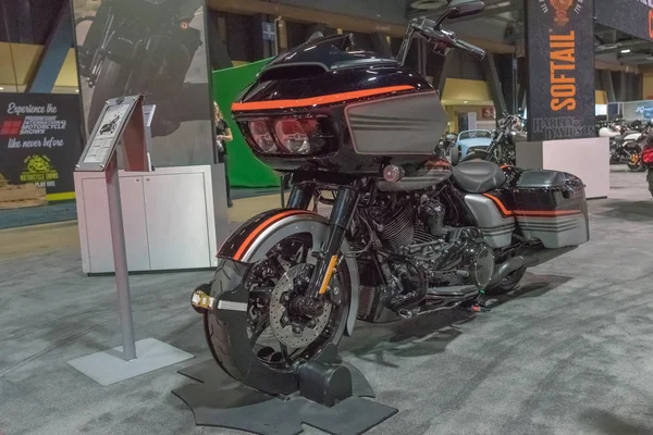 Harley Davidson Road Glide Speciale in mostra — Foto Stock