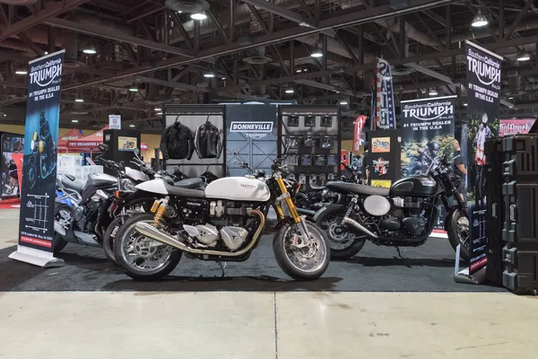 Triumph Motos en exhibición —  Fotos de Stock
