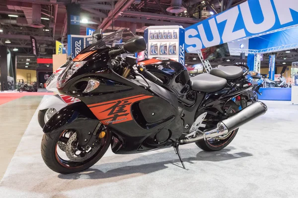 Suzuki hayabusa ausgestellt — Stockfoto