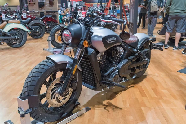 Scout indiano Bobber in mostra — Foto Stock