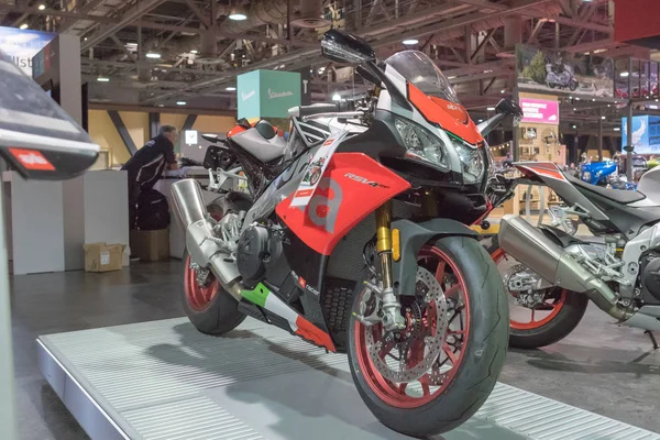 Aprilia RSV4 RF on display — Stock Photo, Image