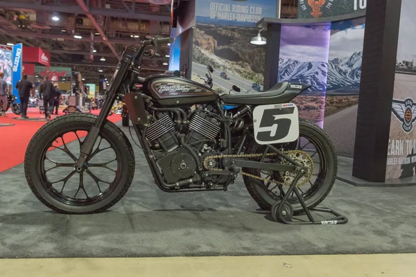 Harley-Davidson Xg750r tentoongesteld — Stockfoto