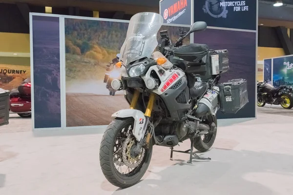 Yamaha Super Tenere Aventura en exhibición —  Fotos de Stock