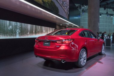 Mazda6'ndeki La Auto Show sırasında