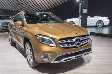 Mercedes-Benz Gla 250 La Auto Show sırasında ekranda