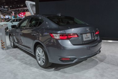 Acura Ilx La Auto Show sırasında ekranda