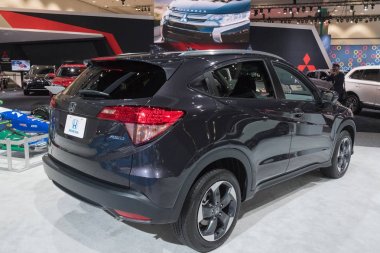 Honda Hr-V La Auto Show sırasında ekranda